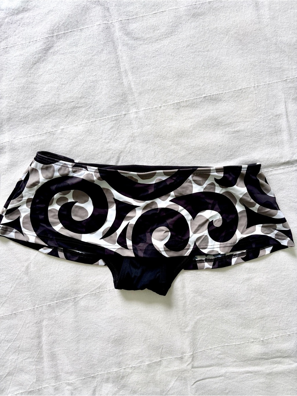 La Vie En Rose Aqua NWOT Skirted Swim Bikini Bottom
